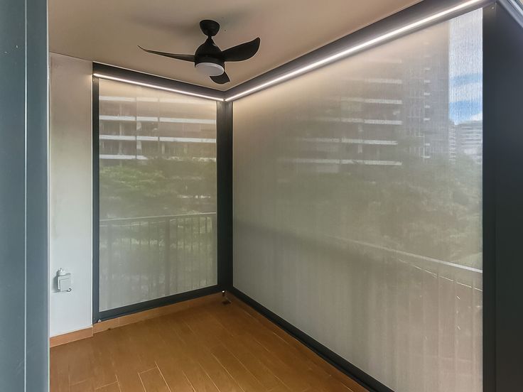 Ziptrack blinds installation 5